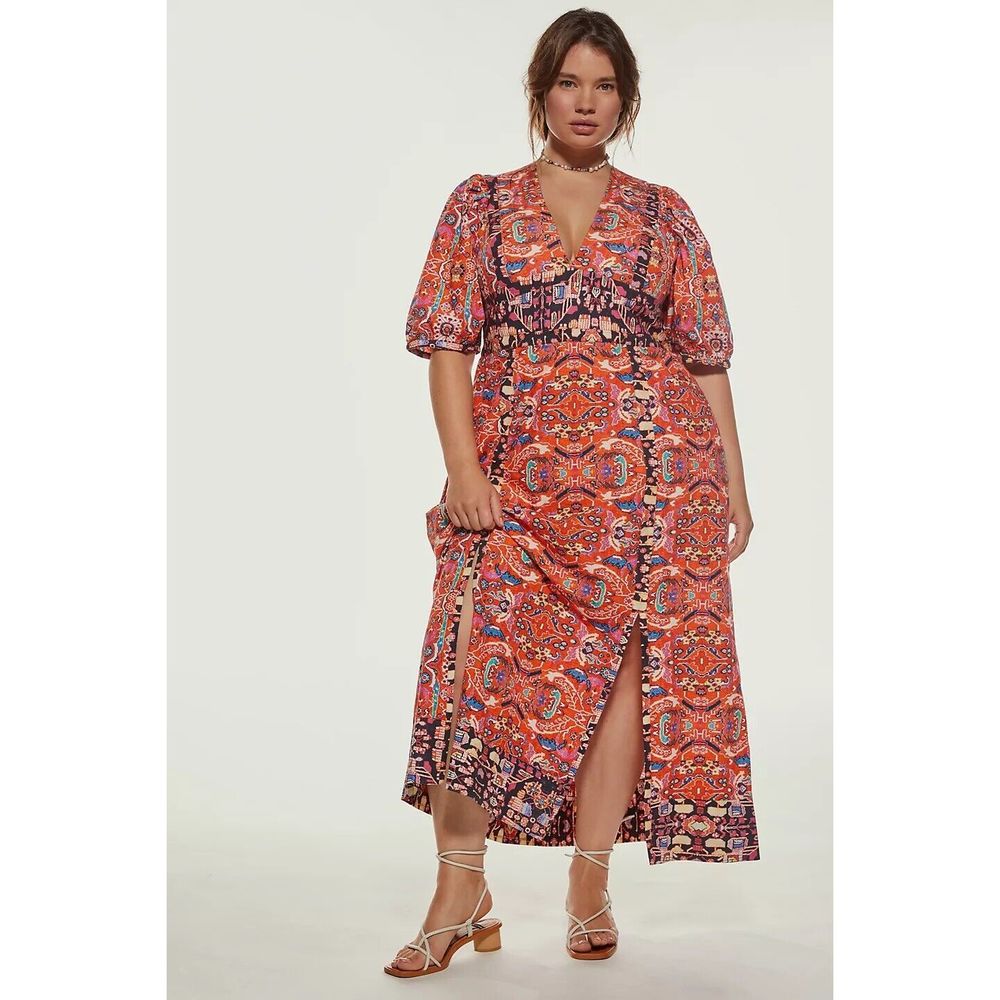 Anthropologie Floral Maxi Dress - Picture 5 of 10